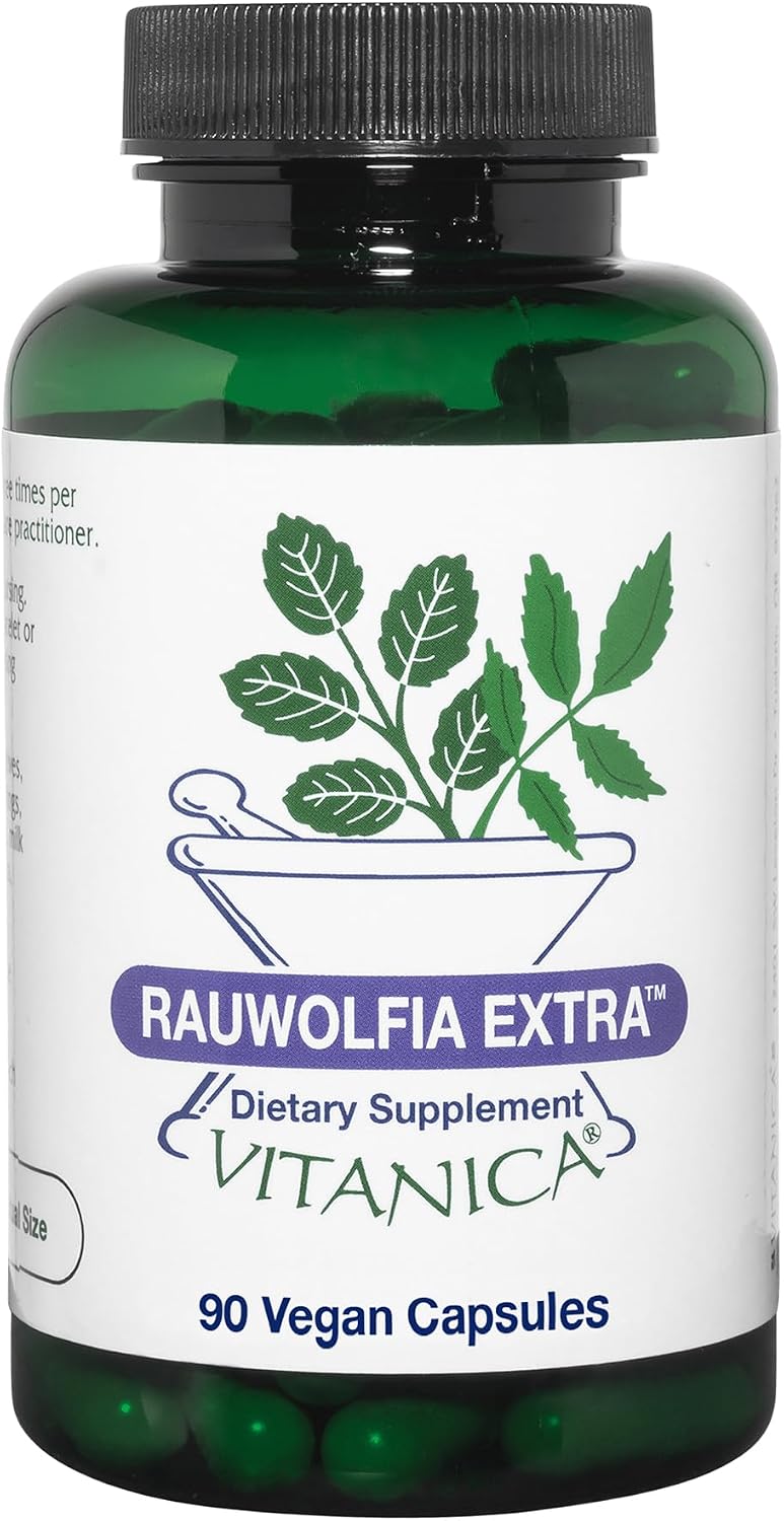 Vitanica Rauwolfia Extra - Cardiovascular Support, 90 Veggie Capsules - görsel 1