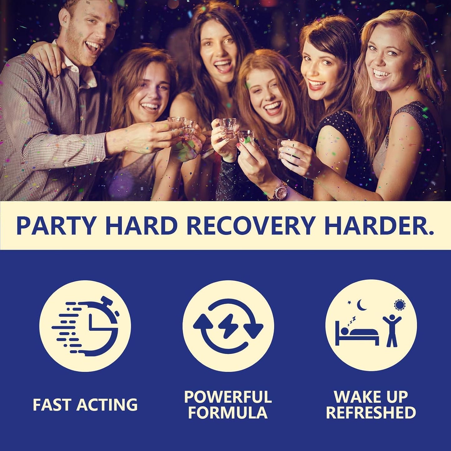 Party Recovery Patches – 20 Pack, Natural Ingredients for Fast Recovery - görsel 5