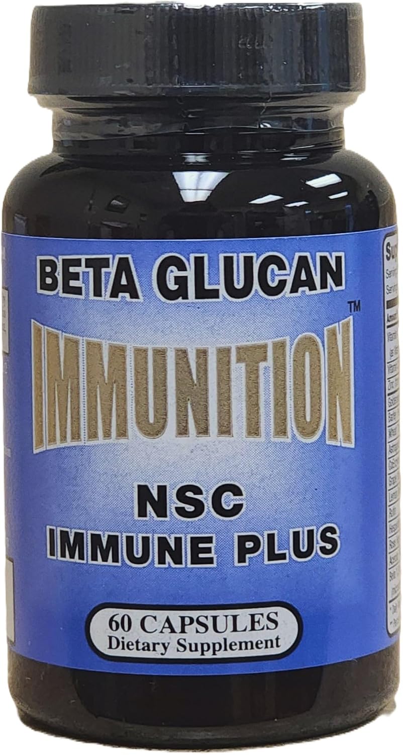 NSC-24 Immune Plus - Immune Support Supplement with Beta Glucan (60 Capsules) - görsel 1