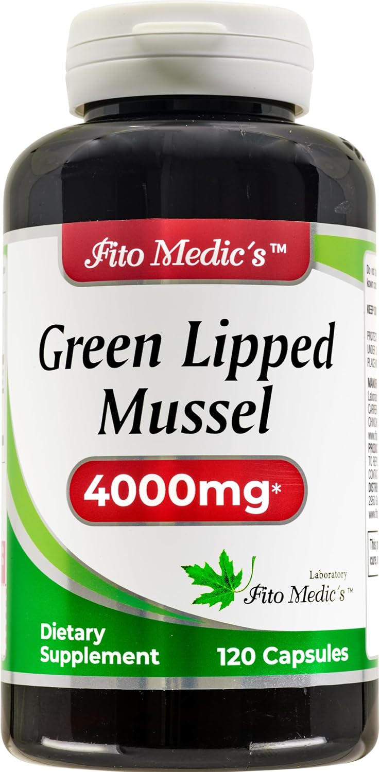 FITO MEDIC'S Green Lipped Mussel | 120 Capsules | Joint Support Supplement - görsel 2