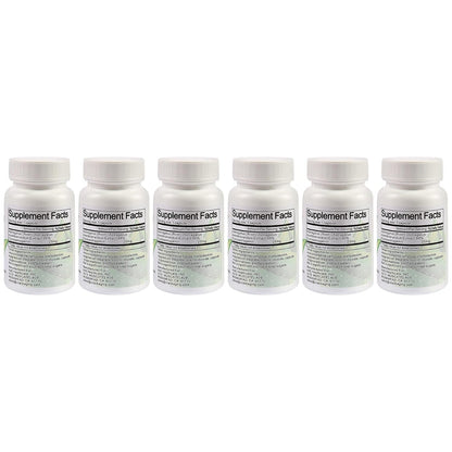 Crackaging Super-Absorption Cycloastragenol 98% 25mg – 180 Vegetable Capsules (6 Bottles)