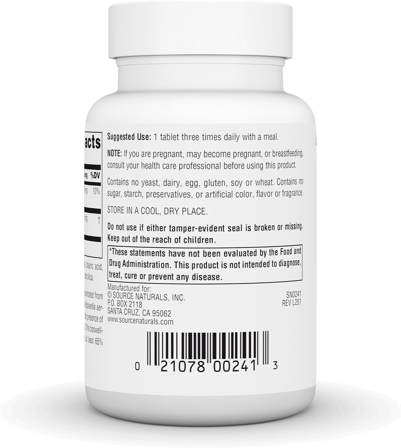 Source Naturals Boswellia Extract – Standardised to 65% Boswellic Acids – 50 Tablets - görsel 4