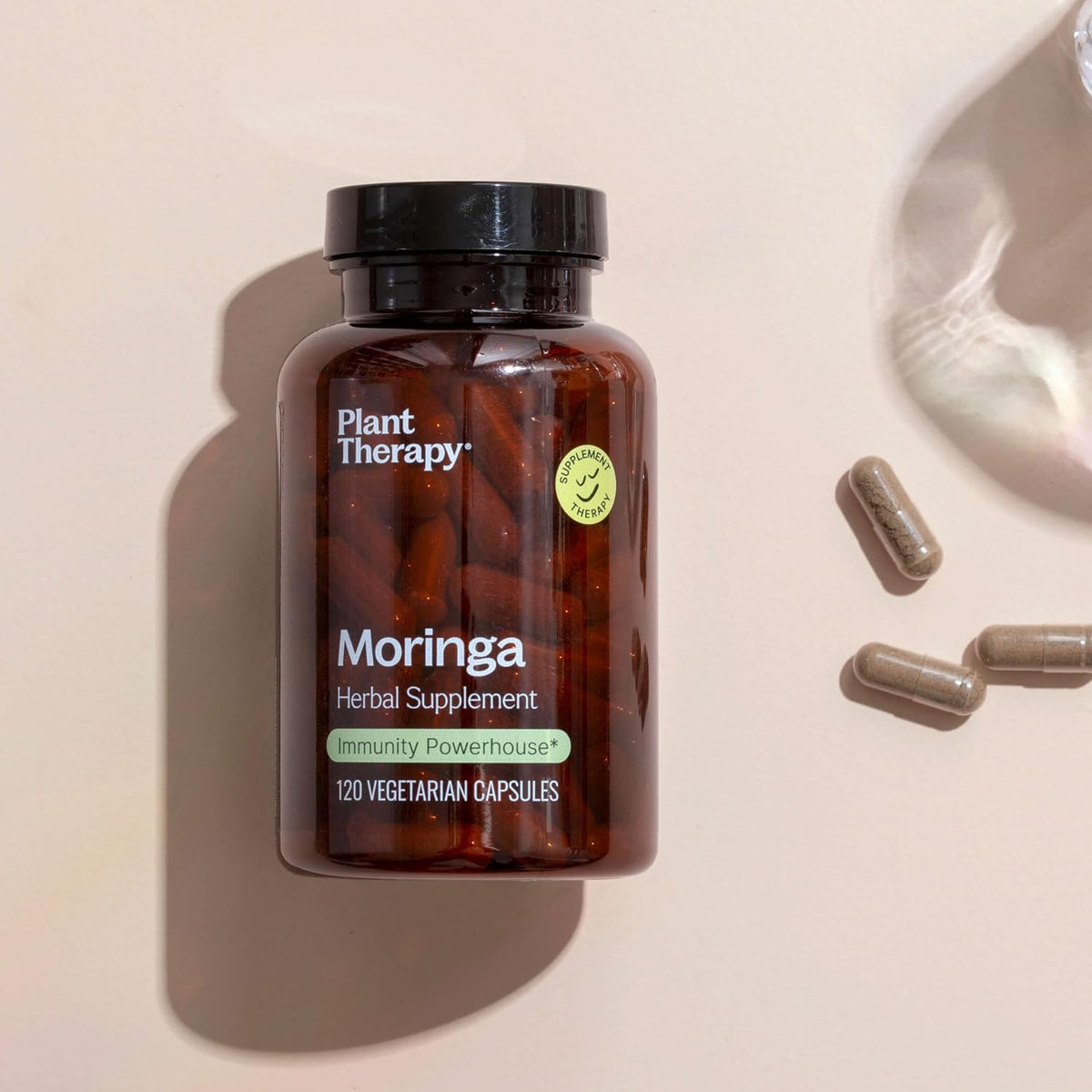 Plant Therapy Moringa Herbal Supplement Capsules, Supports Whole-Body Wellness, Energising (already correct) & Immune-Supporting, Naturally Nutritious, 120 Vegetarian Capsules (4-Month Supply), Made in the USA - görsel 7