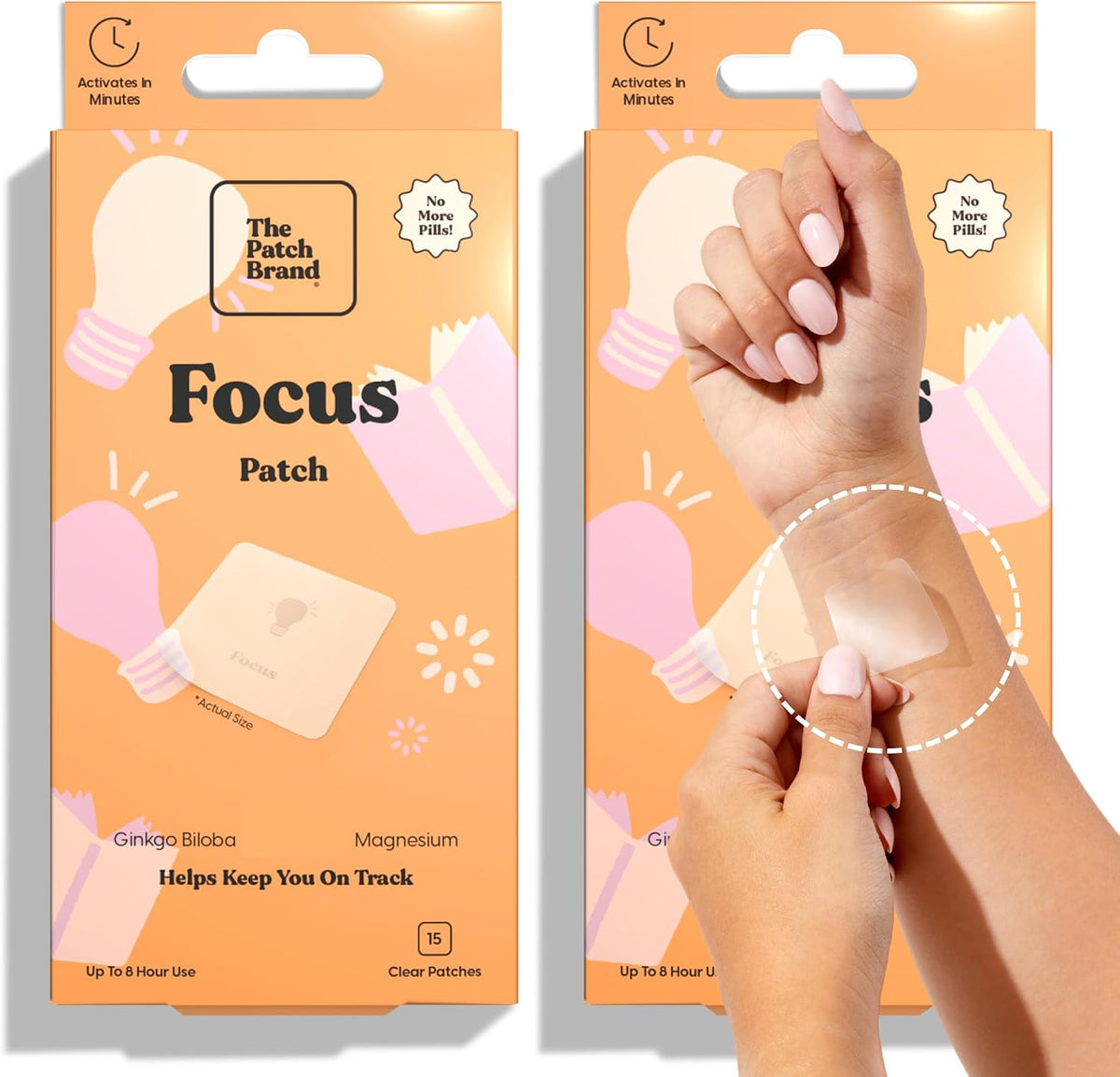 The Patch Brand Daily Support Patches – Natural Wellness with Vitamin C, Zinc Citrate, Vitamin D, Ginkgo Biloba and Echinacea - görsel 10