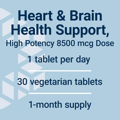Life Extension High Potency Optimised Folate – L-Methylfolate – 8500 mcg DFE – 30 Tablets