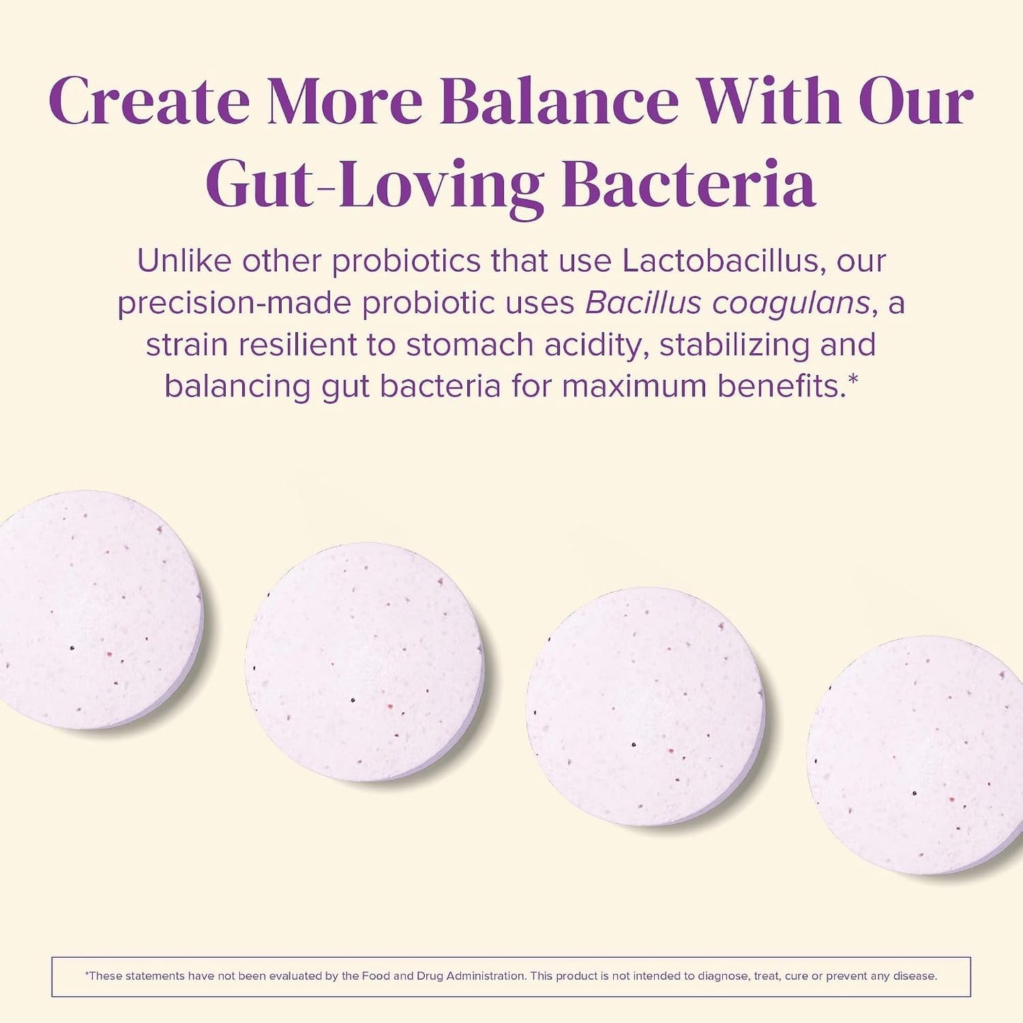 BariMelts Probiotic, 5 Billion CFU – 60 Fast-Dissolving Tablets (2-Month Supply) – Sugar-Free Probiotics for Women, Post-Bariatric Gut Health, Natural Cherry Flavour - görsel 5