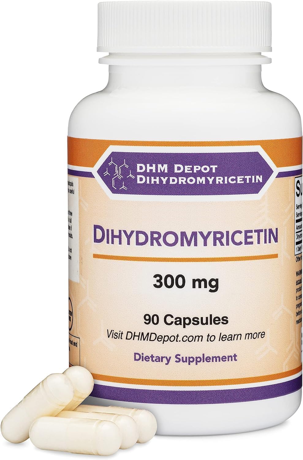Dihydromyricetin (DHM) Supplement - 300mg, 90 Capsules - görsel 1