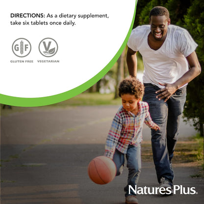 NaturesPlus Source of Life GOLD Multivitamin - 180 Mini-Tablets, Pack of 2 - With Vitamins D3, B12 & K2 - Vegetarian & Gluten-free