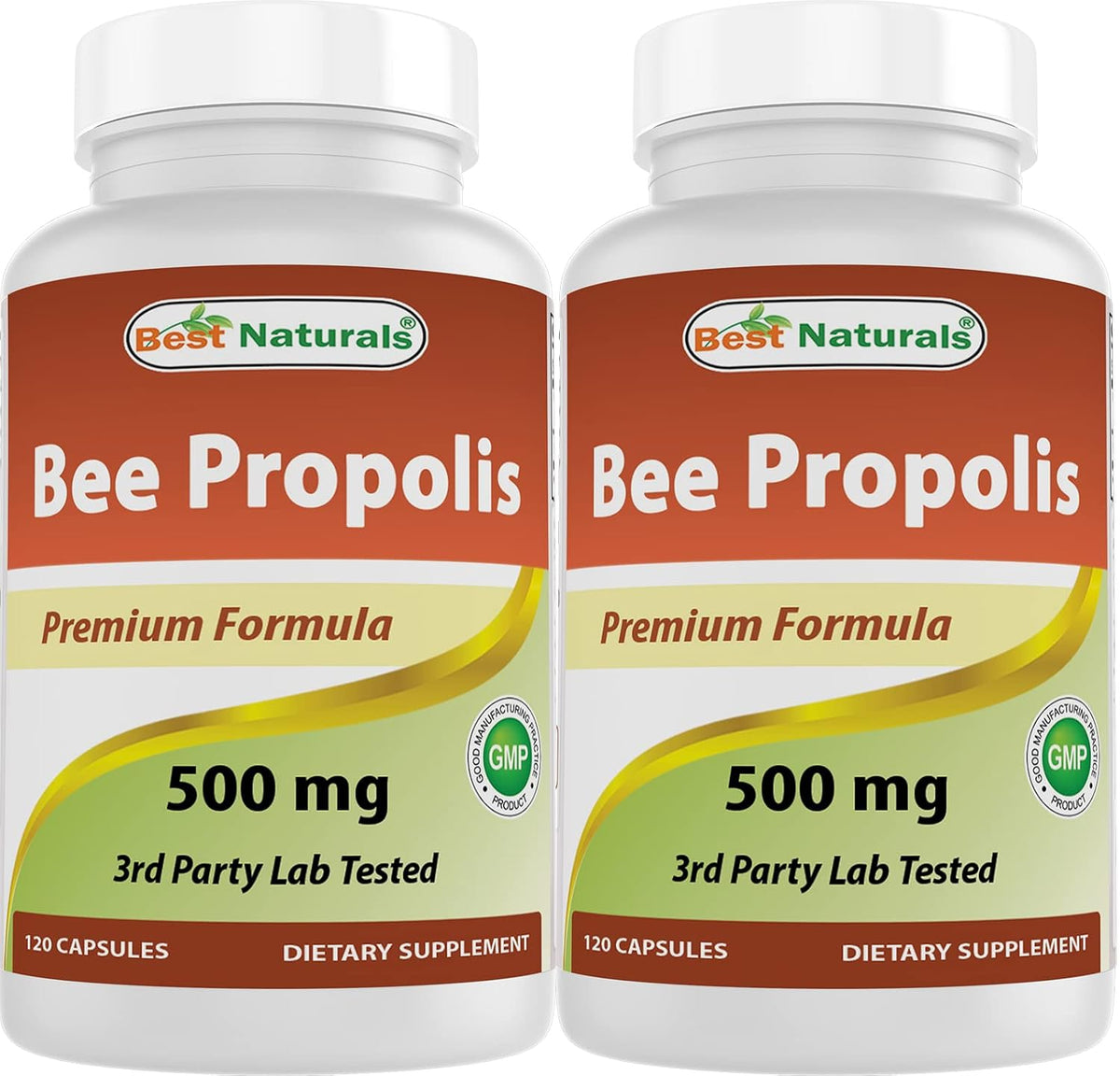 Best Naturals Bee Propolis 500 mg 120 Capsules - görsel 9