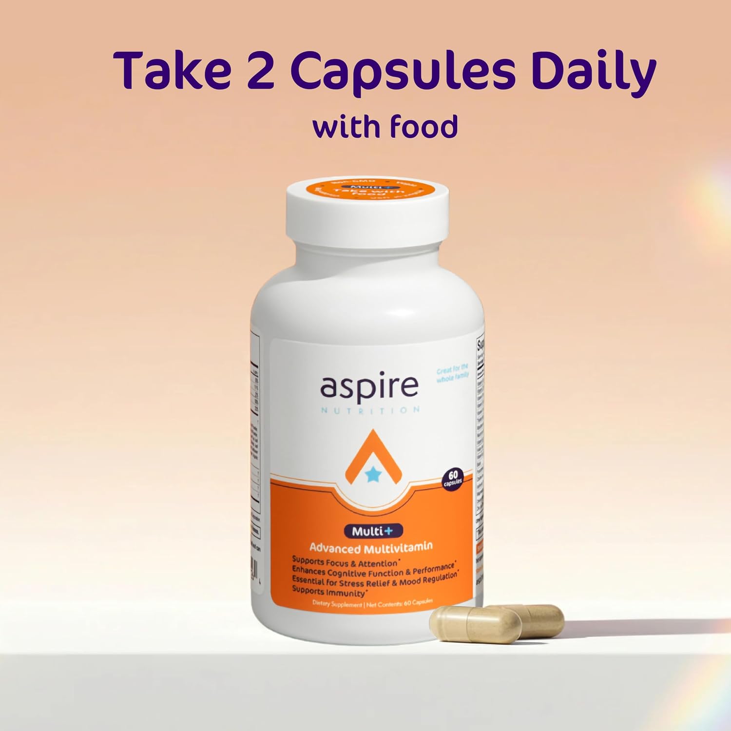 Aspire Multi+™ Advanced Multivitamin for Men, Women & Kids - görsel 5