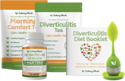 CALMING BLENDS Probiotic - 40 Billion CFU, Bi-Pass Delivery System, 60 Vegetable Capsules