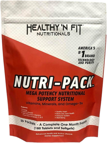 Healthy 'N Fit NUTRI Pack - 30 Day Packets - Multivitamin All-in-One Daily Packets