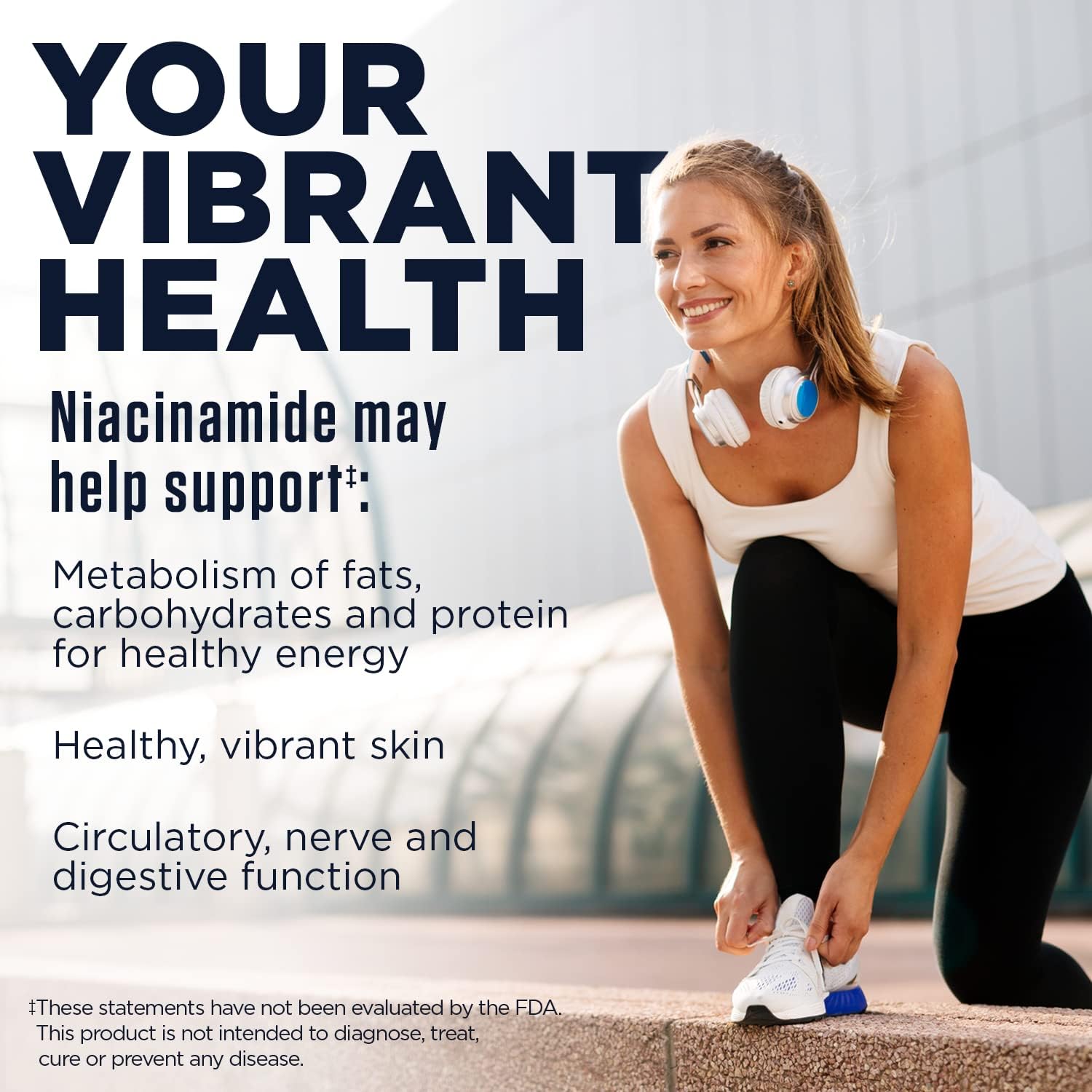 KAL Niacinamide 250 mg Tablets, 100 Tablets - görsel 3