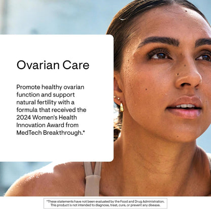 THORNE Ovarian Care – Women’s Health Supplement with Inositol, CoQ10, Folate & Polyphenols, Mixed Berry, 60 Servings