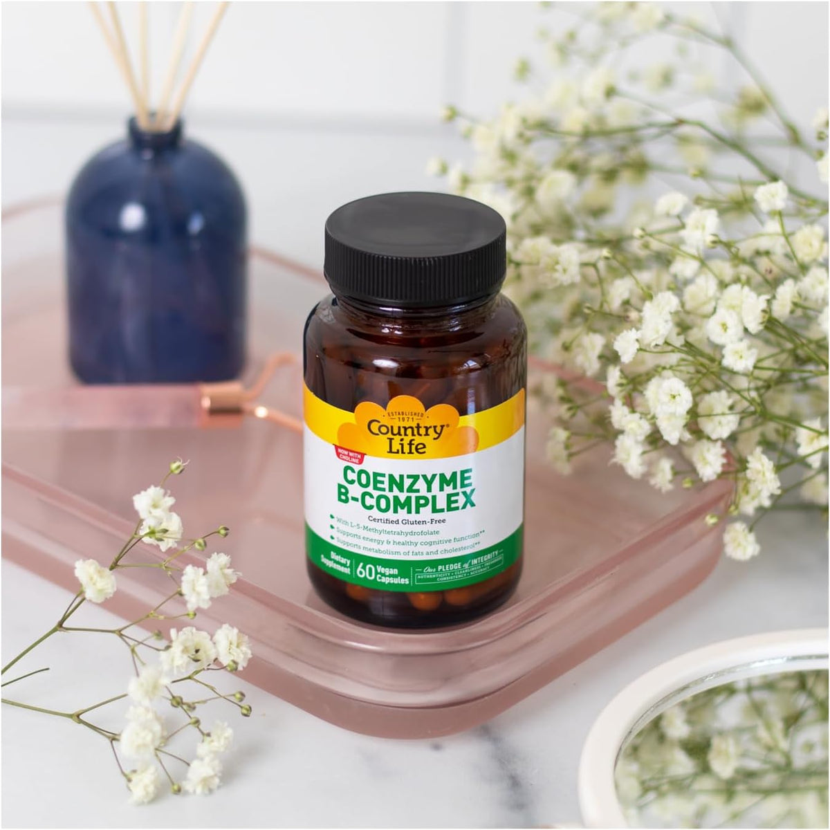 Country Life Coenzyme B-Complex, 60 Capsules - görsel 3