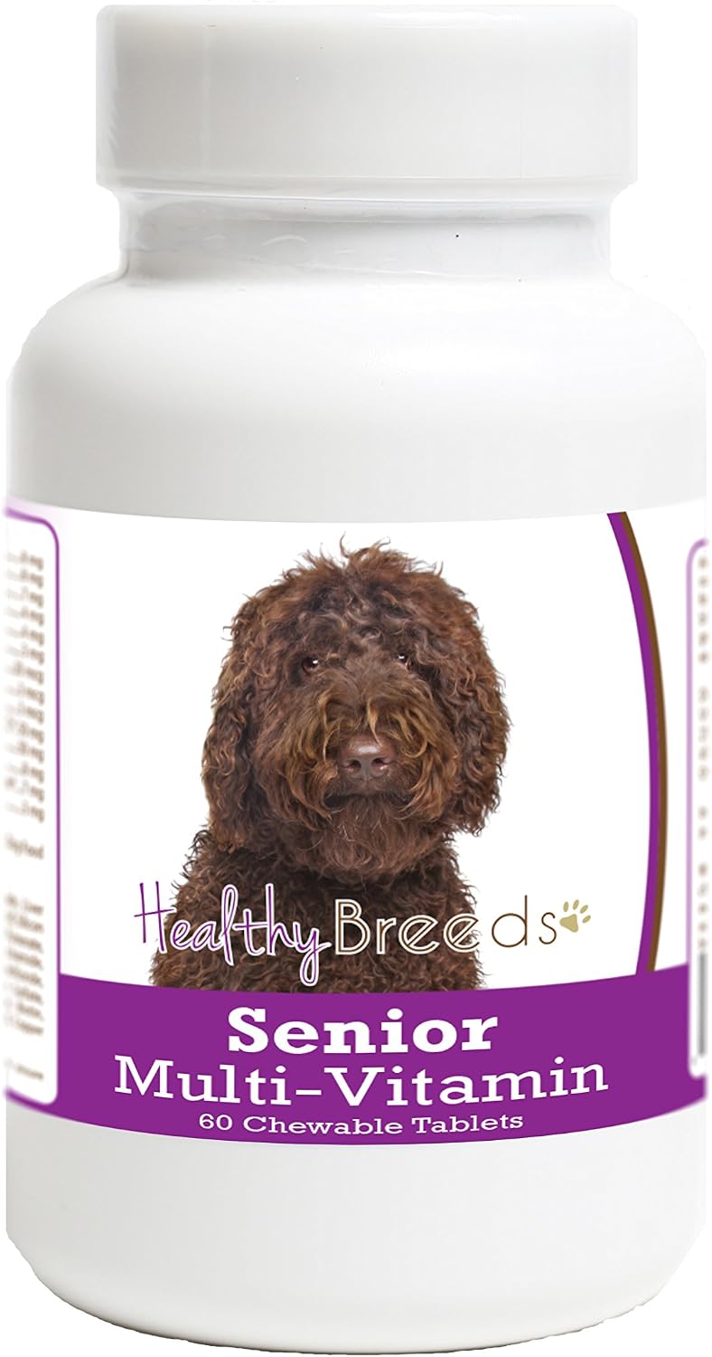 Healthy Breeds Labradoodle Senior Dog Multivitamin Tablets 60 Count - görsel 1