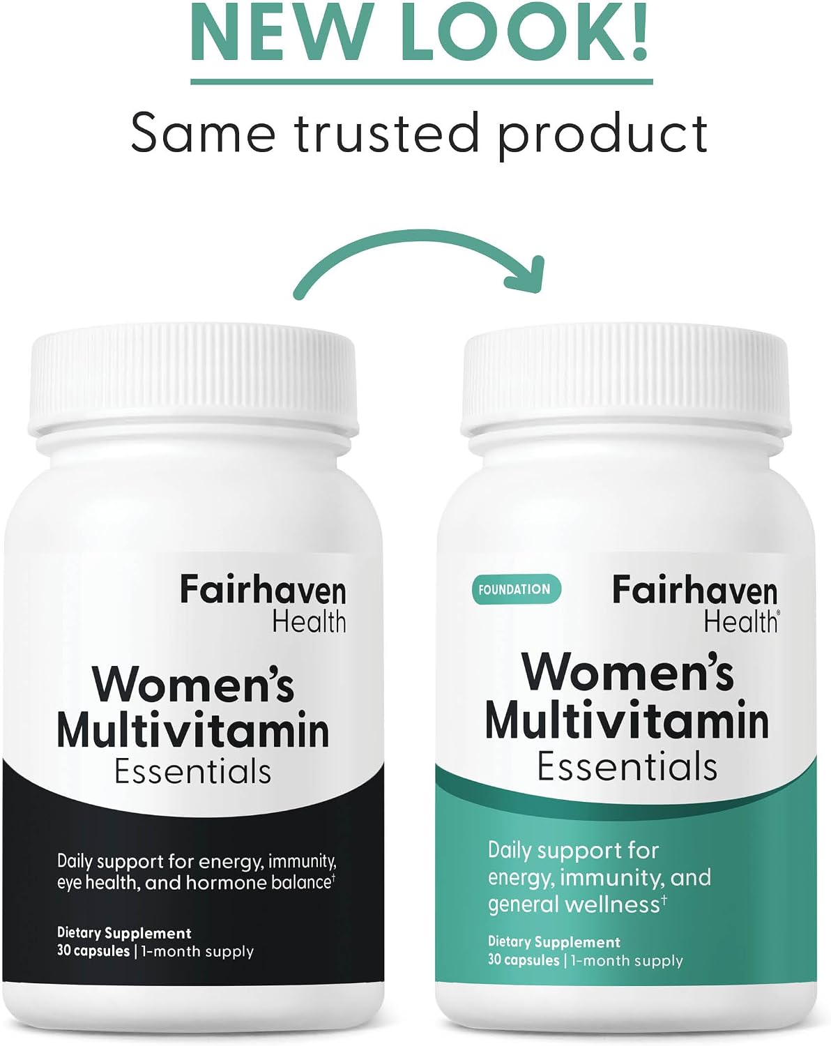 Fairhaven Health Women's Multivitamin Essentials | Once Daily Multivitamin for Women | Vegan, Gluten-free | 30 Capsules - görsel 8
