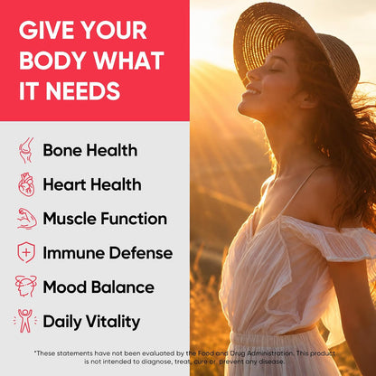 Venture Pal Vitamin D3 K2 Drops 10000 IU & 200mcg MK-7 with Magnesium and Zinc