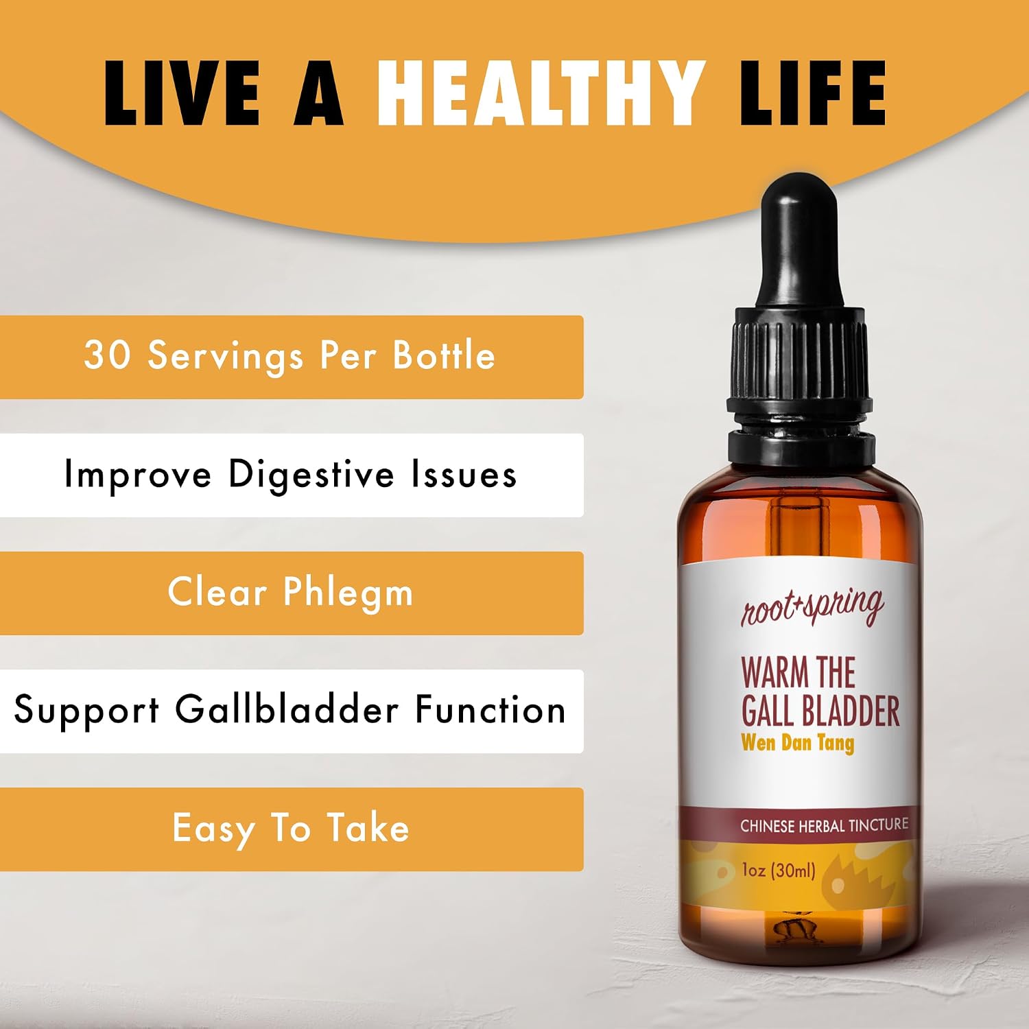 Warm The Gallbladder - Wen Dan Tang - Herbal Tincture (Liquid Extract) - Wen Dan Wan Concentrate with Dropper - Natural TCM Herb Blend Supplement 30 ml (Pack of 4) - görsel 4