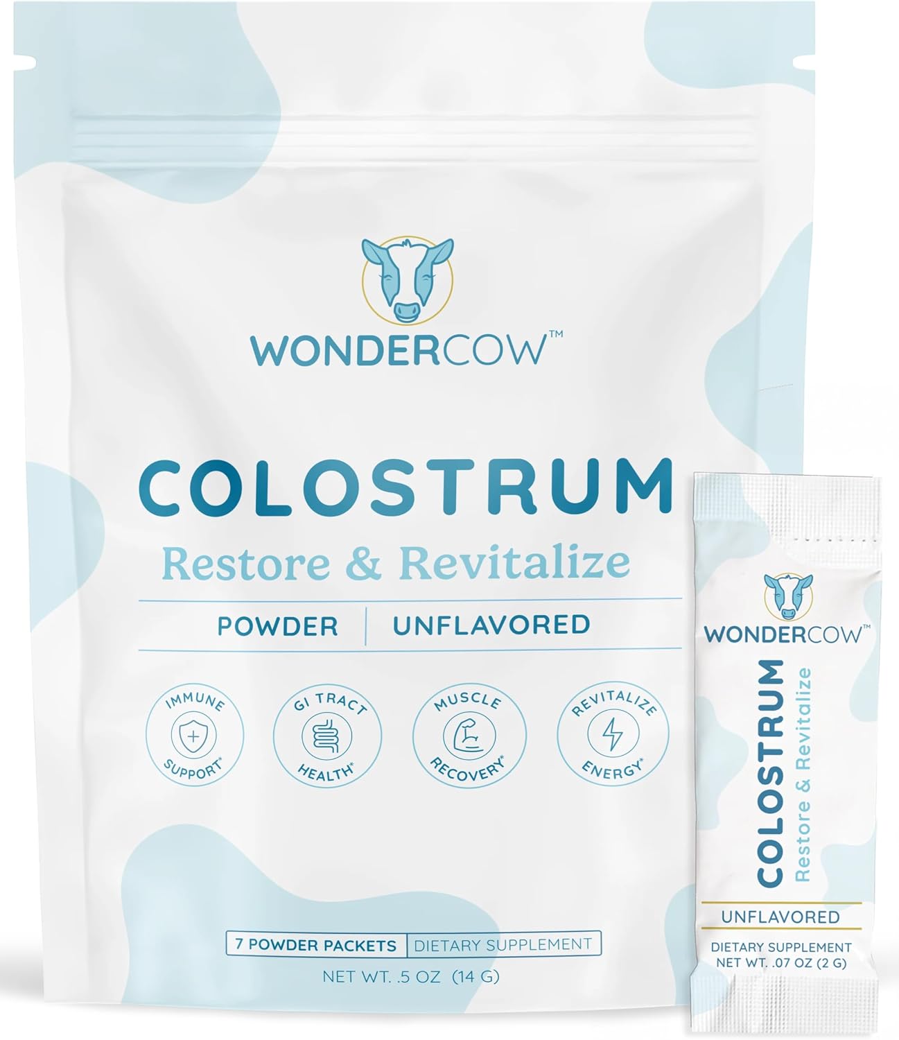 WONDERCOW Colostrum Capsules – Whole Bovine Colostrum Supplement for Gut Health and Immune Support - görsel 10