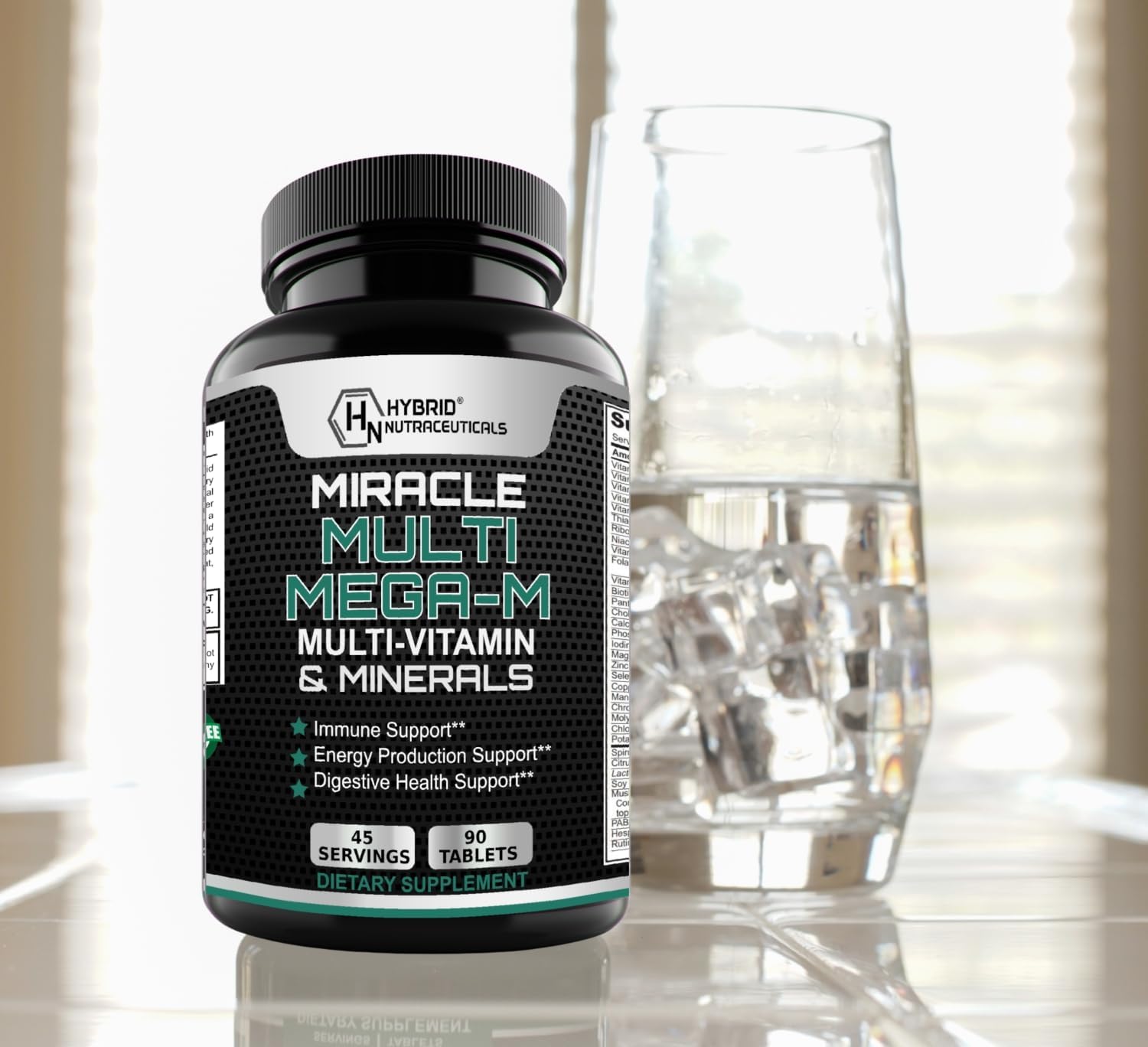 MEGA-M Multivitamin for Men and Women (with Superfoods, Mushrooms and Enzymes) - görsel 7