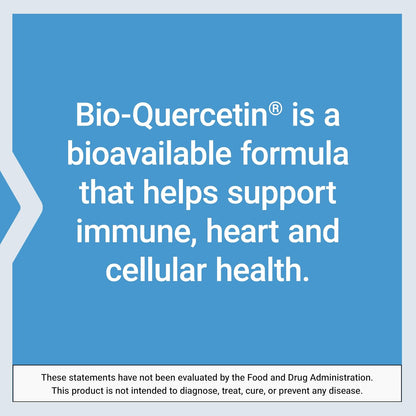 Life Extension Bio-Quercetin, Immune Health Supplement, Heart Health Support, Gluten-free, Non-GMO, Vegetarian, 30 Capsules