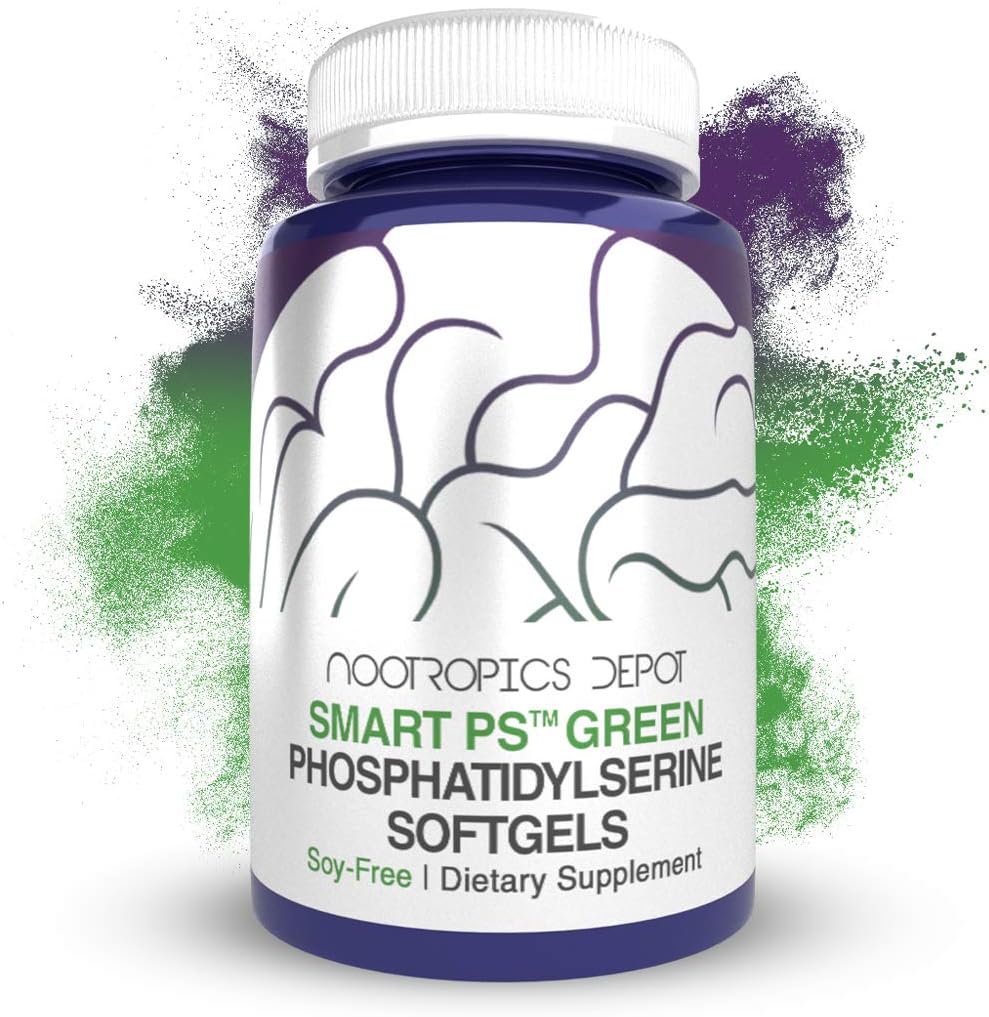 Nootropics Depot Smart PS Phosphatide Complex, 100 mg, 120 Capsules - görsel 4