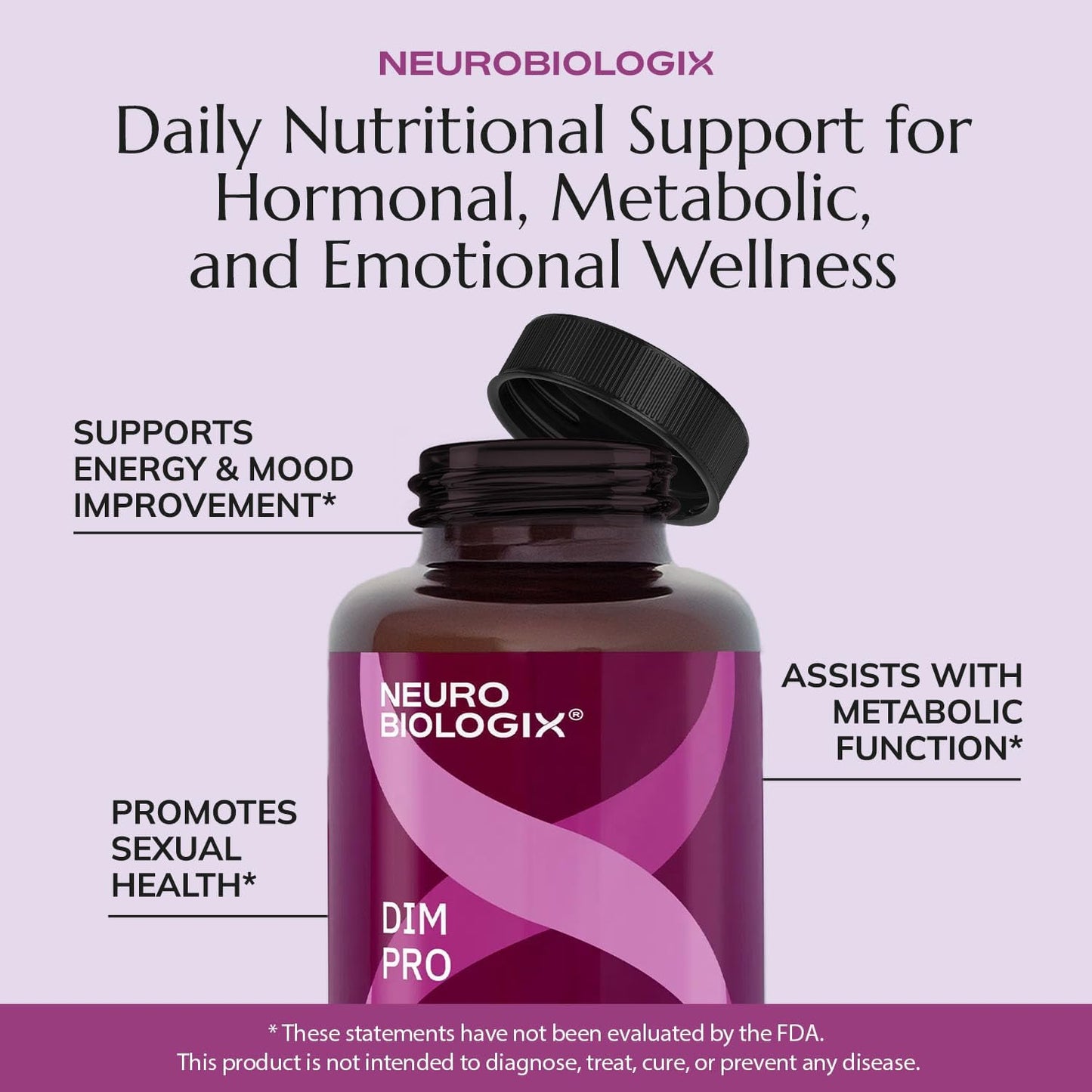 Neurobiologix DIM Pro Hormone Support, 60 Capsules - görsel 8