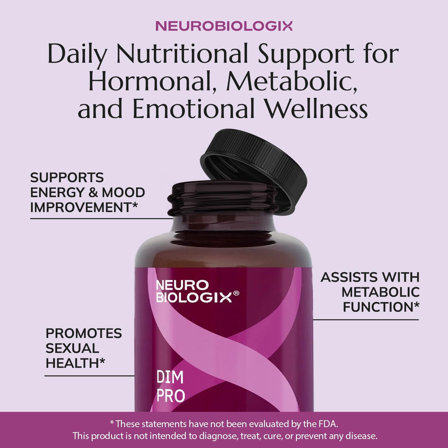 Neurobiologix DIM Pro Hormone Support, 60 Capsules - görsel 8
