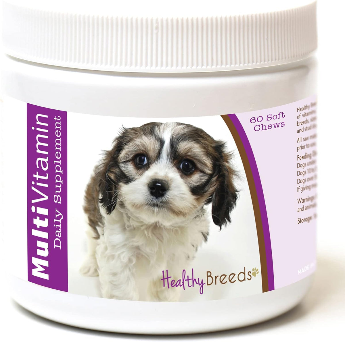 Healthy Breeds Cavachon Multivitamin Soft Chews 60 Count - görsel 1