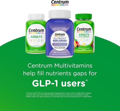 Centrum MultiGummies Gummy Multivitamin for Adults, Assorted Fruit Flavour - 180 Count