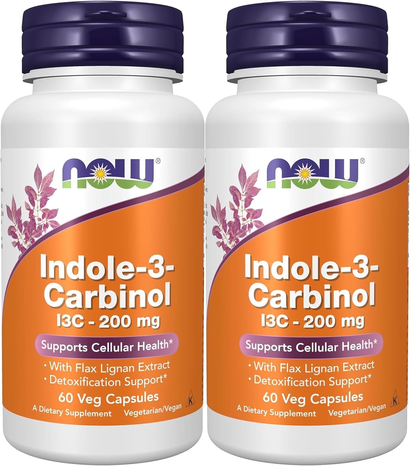 Indole-3-Carbinol (I3C) 200 mg - 60 Vegan Capsules (2-Pack) - görsel 1