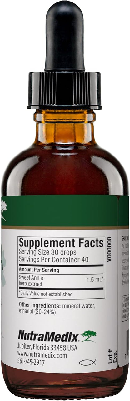 NutraMedix Artemisia Annua - Immune Support Supplement with Antioxidant Activity - Sweet Annie Herb Extract (60 ml)