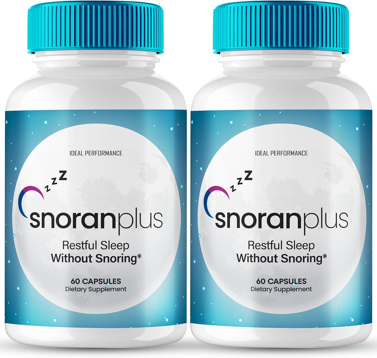 Snoran Plus Capsules (2 Pack) – Natural Supplement for Snoring and Breathing Support - görsel 1
