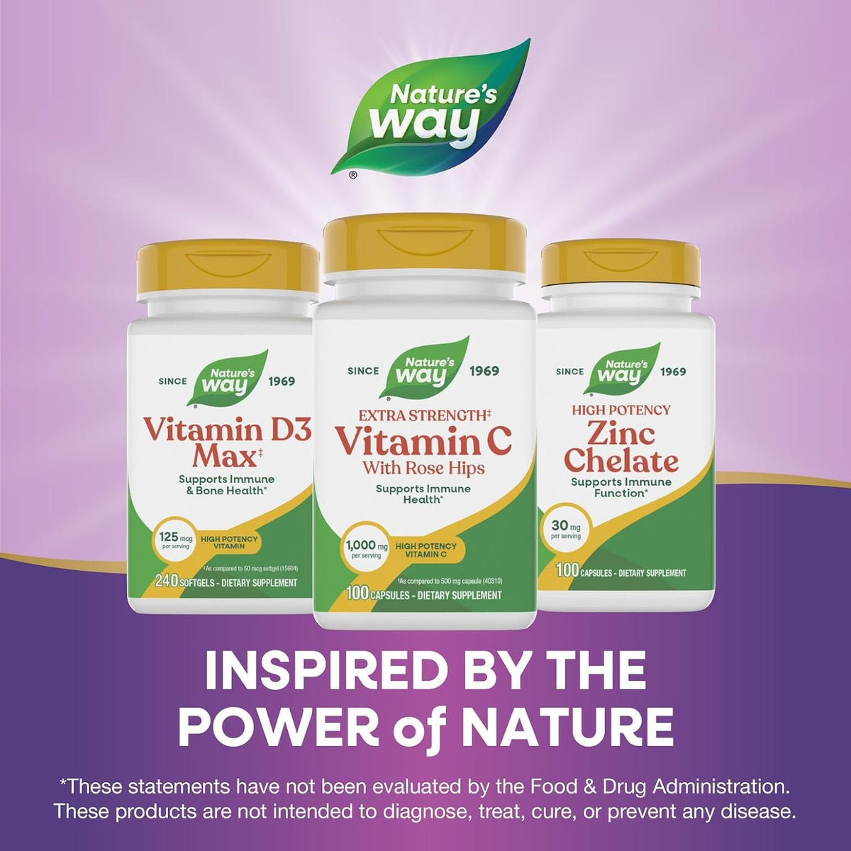 Nature's Way Vitamin C with Rose Hips Extra Strength, 1000 mg - görsel 7