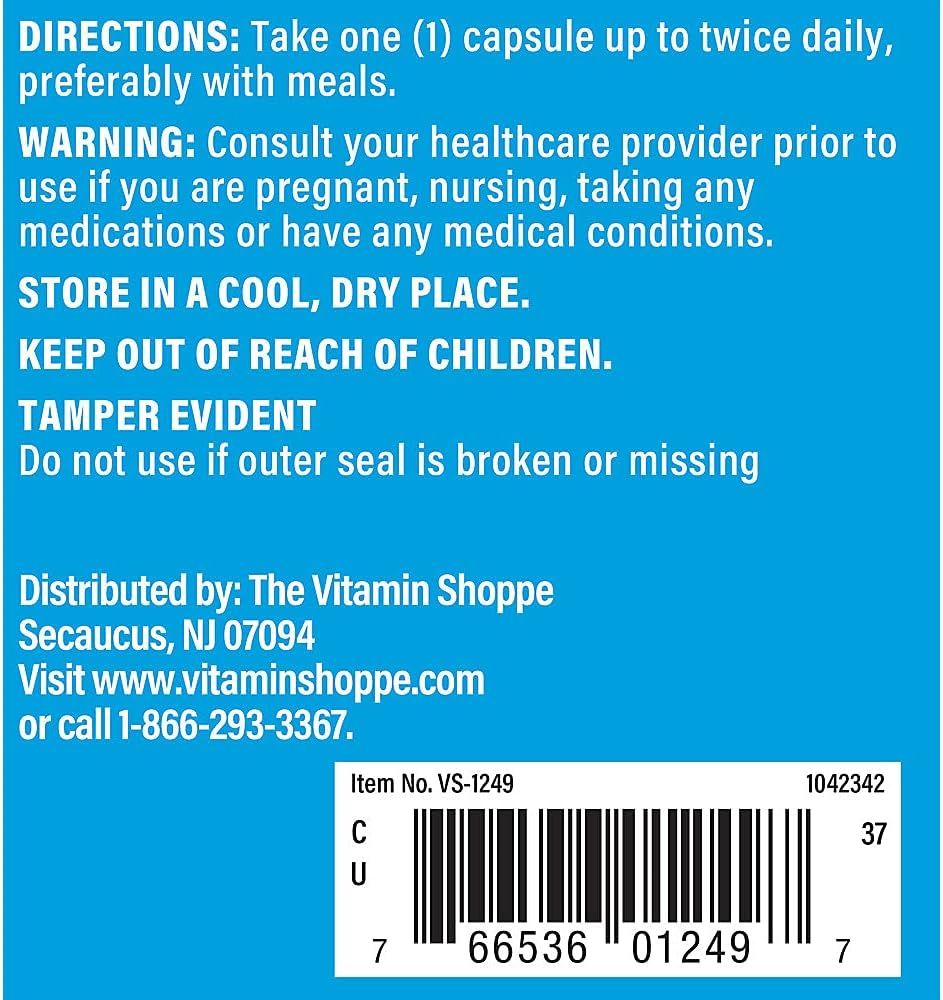 The Vitamin Shoppe Vitamin C 500mg – Immune Support, Antioxidant Protection & Collagen Formation - görsel 3