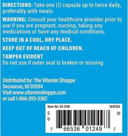 The Vitamin Shoppe Vitamin C 500mg – Immune Support, Antioxidant Protection & Collagen Formation