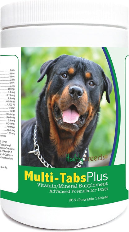 Healthy Breeds Rottweiler Multi-Tabs Plus Chewable Tablets (365 Count)