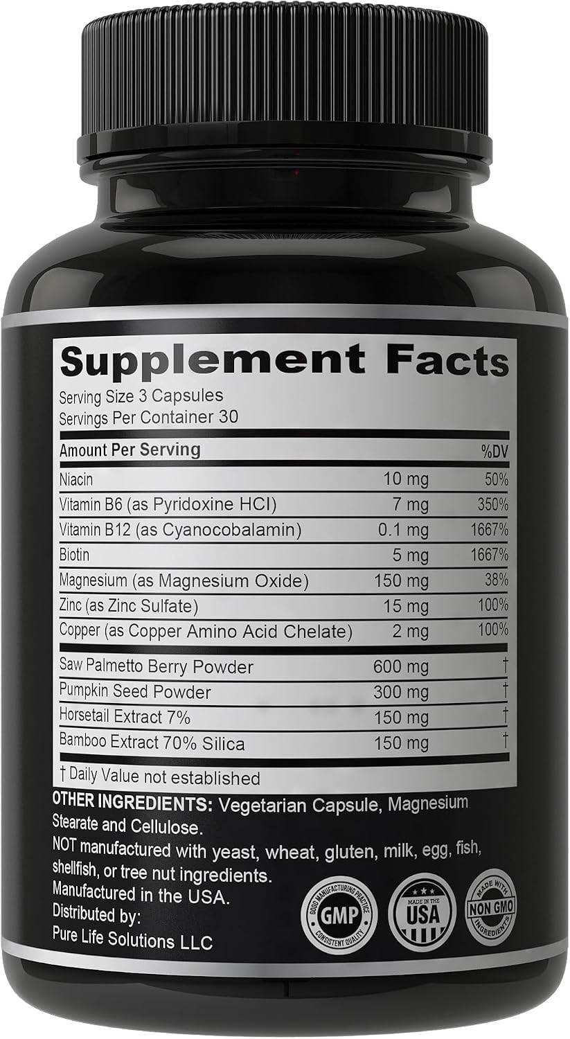 11-in-1 Vegan Hair Growth Vitamins with 5000mcg Biotin – Advanced Formula for Thicker, Healthier Hair - görsel 7