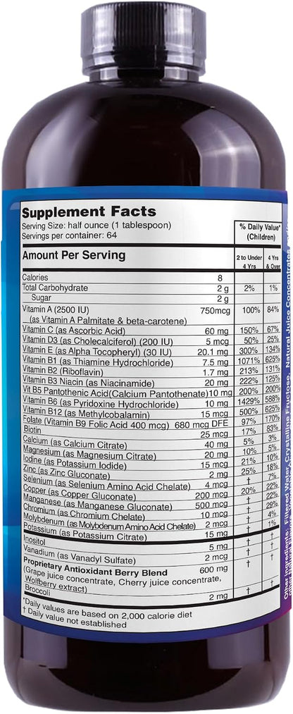 Liquid Children's Super Multivitamins & Minerals 946ml