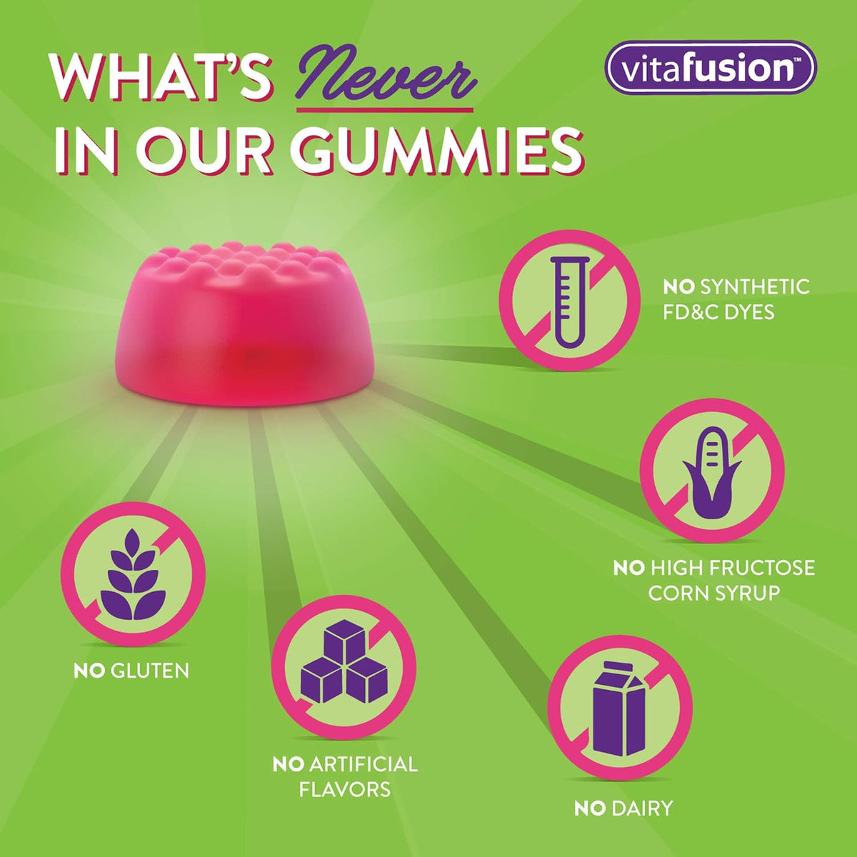 Vitafusion Prenatal Gummy Vitamins, 90 Count - görsel 5
