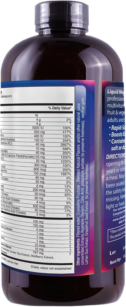 Liquid Mega MultiVitamins and Minerals 946ml