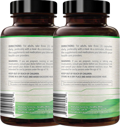 1500mg SAM-e Supplement – High Strength S-Adenosyl-L-Methionine for Joint, Brain, Liver & Mood Support – Non-GMO, 120 Capsules
