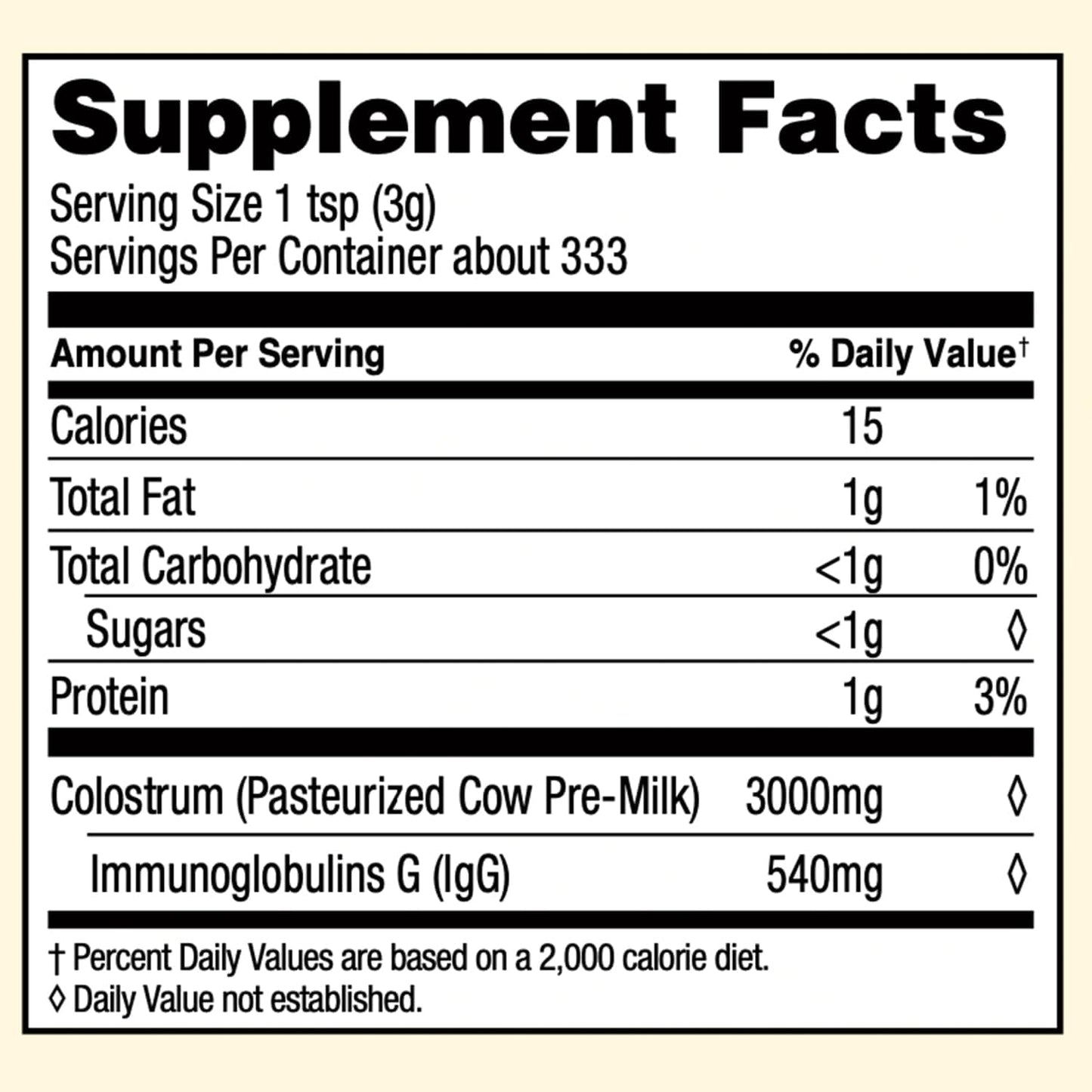 Surthrival Colostrum Powder (1kg) - görsel 5
