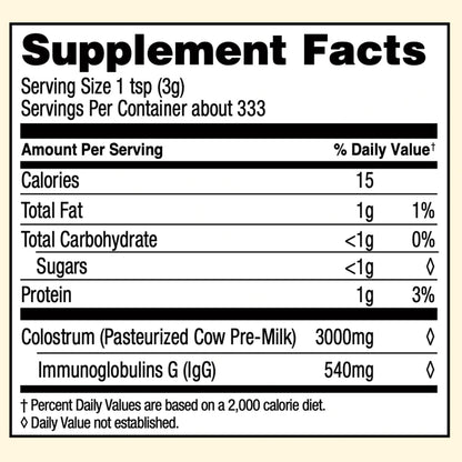 Surthrival Colostrum Powder (1kg)