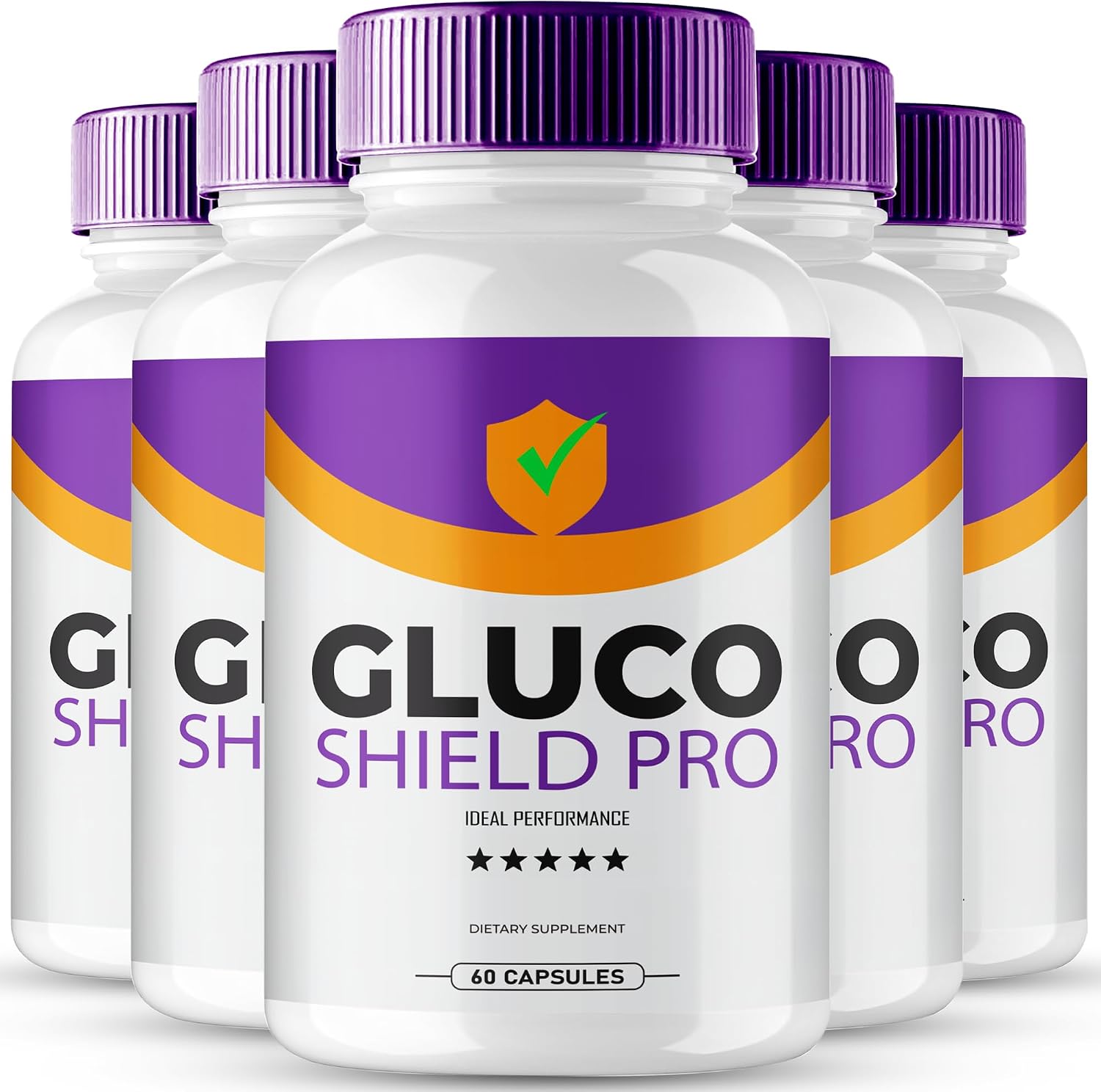Gluco Shield Pro Advanced Blood Formula Capsules (5 Pack) - görsel 1