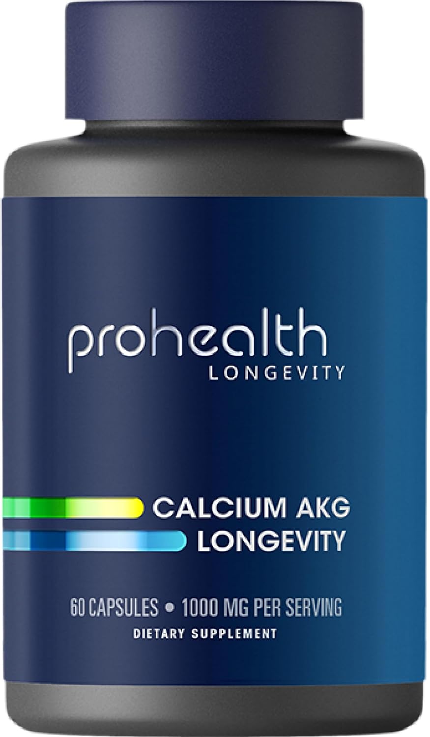 ProHealth Ca AKG Supplement – Supports Metabolic Function : By stimulating AMPK, Ca-AKG may improve how your cells – Image 1