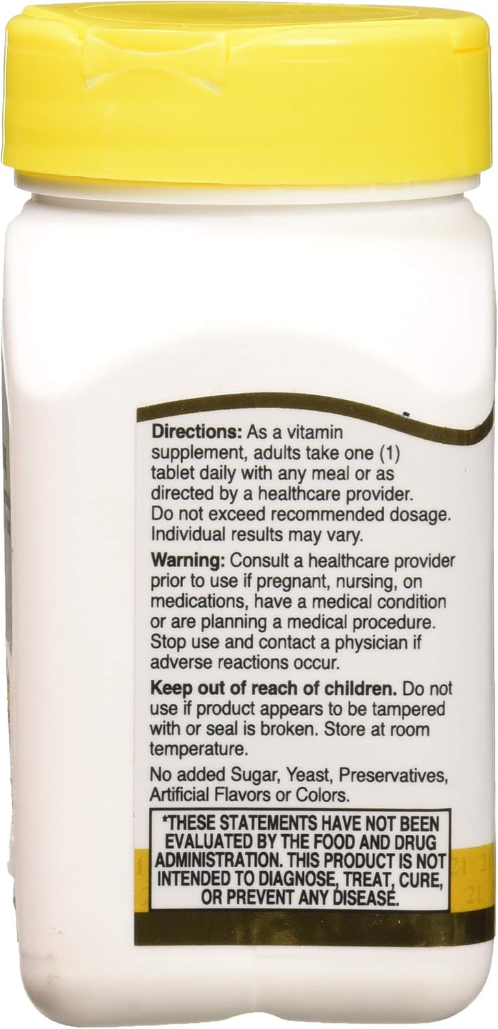 21st Century Vitamin B-6 100 mg, 110 Tablets - görsel 5