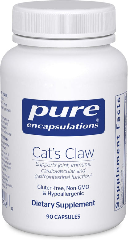 Pure Encapsulations Cat's Claw – Supplement for Joints, Immune & Cardiovascular Support – 180 Capsules