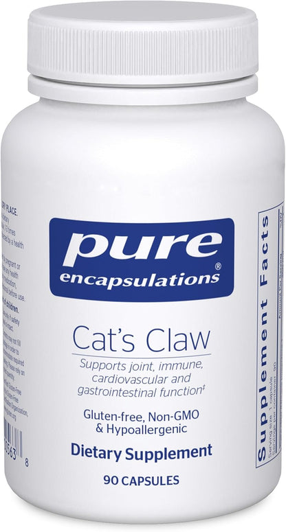 Pure Encapsulations Cat's Claw | Food Supplement for Joint, Immune and Digestive Health* | 90 Capsules